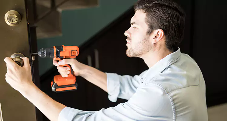 Commercial Steel Security Door Repair in Crestview, FL