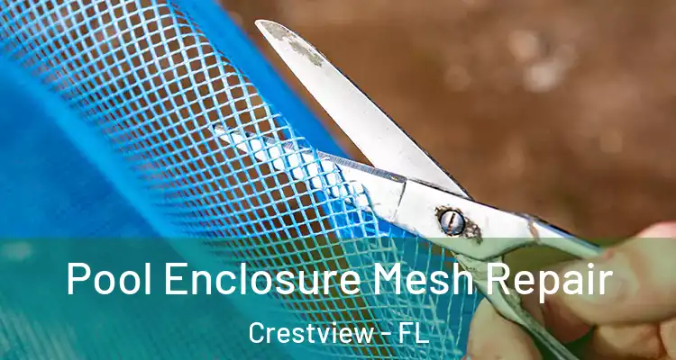 Pool Enclosure Mesh Repair Crestview - FL